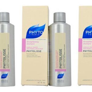 X 3 Phyto Paris Phytolisse Straightening Shampoo 6.7 oz. 3 Pack